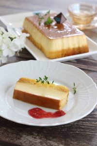 プリンケーキ